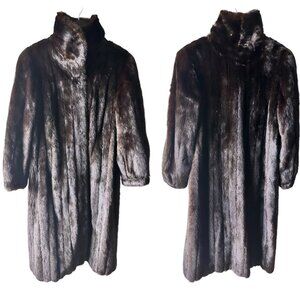 Deep Mahogany Mink Fur